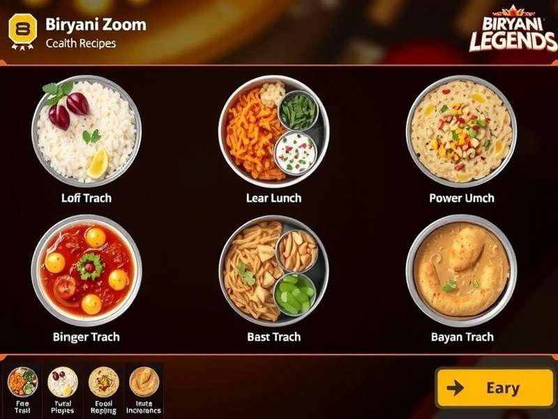 Biryani recipes in Biryani Zoom Legend